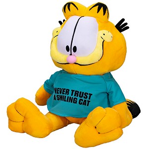 Garfield Kotek Never Trust A Smiling Cat - 24cm