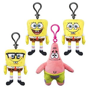 Brelok SpongeBob Bob Gbka Patrick Star 4 wzory - 12cm