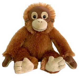 Mapka orangutan DUBI - 24cm