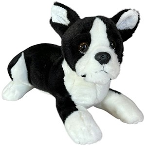 Piesek Boston Terrier Buldog Francuski Lecy DUBI - 28cm