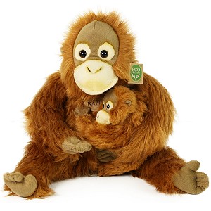 Mapka Orangutan z Modym - 28cm