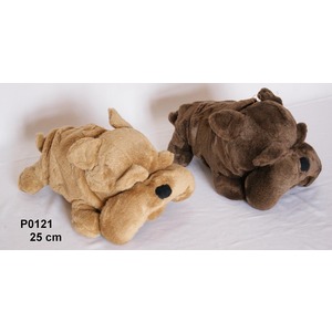 Pies Lecy Buldog 2 kolory - 25cm