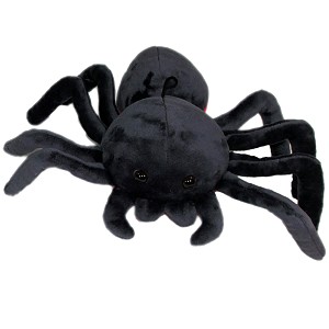 Pajk Czarny Tarantula Halloween 2 kolory - 22cm