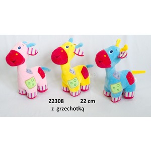 yrafa Baby grzechotka 3 kolory (Gos) - 22cm