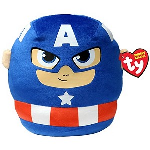 Poduszka Captain America Kapitan Ameryka Marvel Squishy Ty 22cm