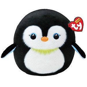 Poduszka Pingwinek Neve Squishy Ty - 30x22cm