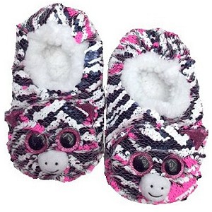 Kapcie pantofle Zebra Zoey Flippables TY - L (36-38)